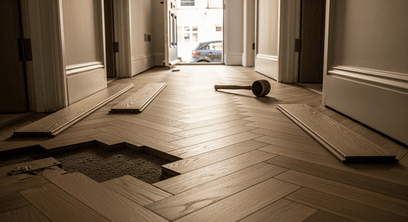 Flooring services in West London by Hurrell Building Maintenance