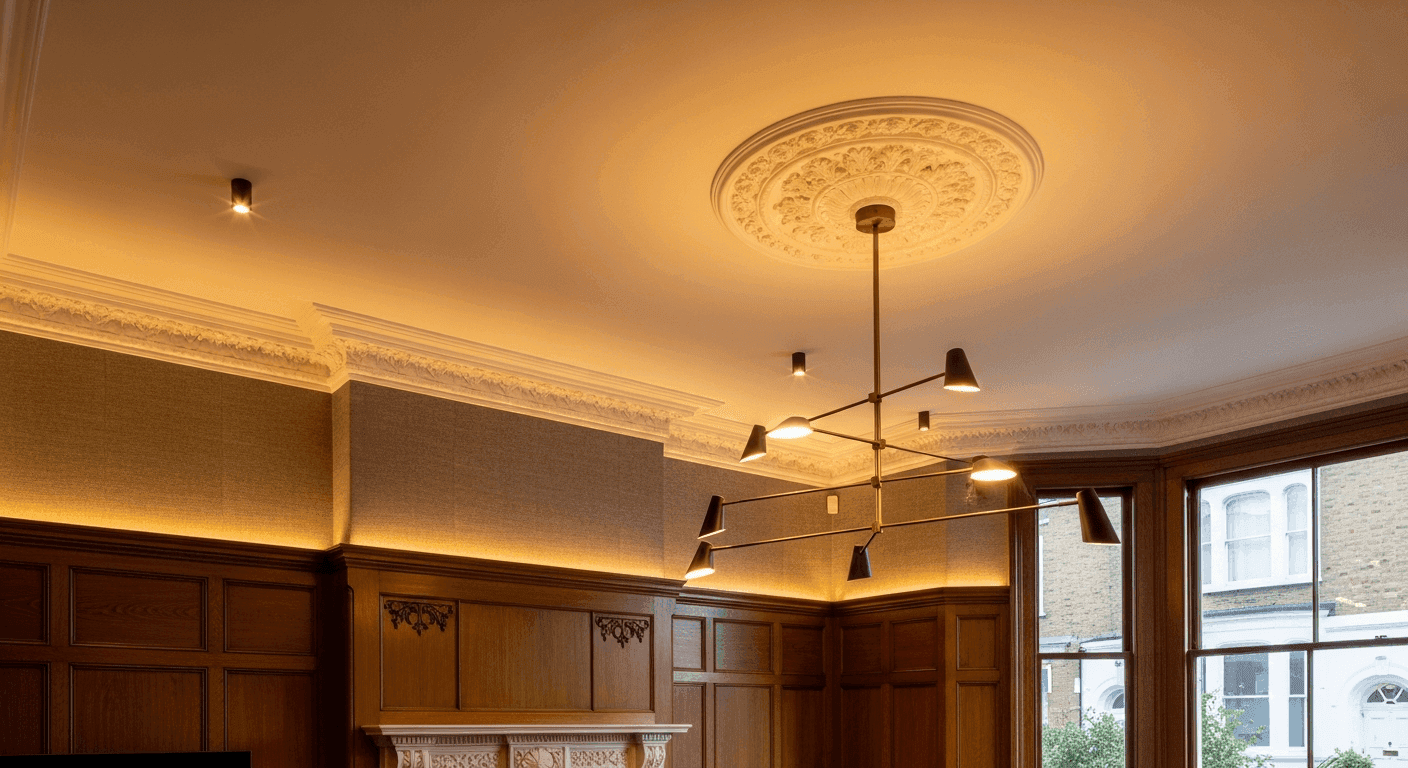 Lighting Installation services in West London by Hurrell Building Maintenance