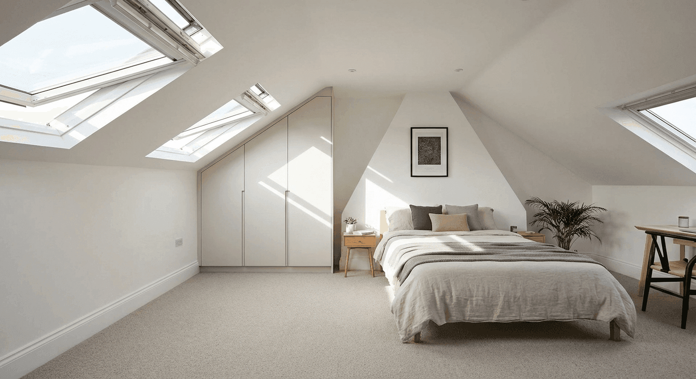 Loft Conversions work by Hurrell Building Maintenance